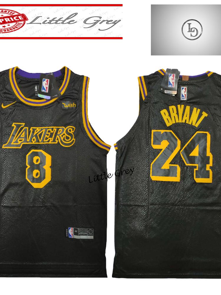 Ang pinaka-mainit at pinaka-popular na jersey [MY Ready Stock] Kobe Bryant  8 24 LA Los Angeles DODGERS White MLB Baseball x NBA Jersey T-Shirt Baju  Special Edition