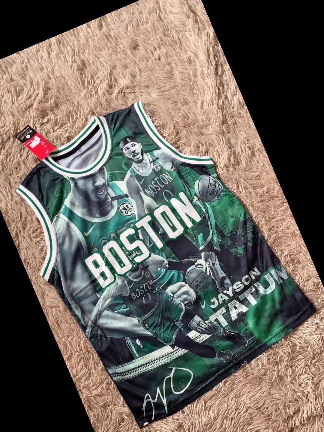 BOSTON CELTICS TATUM 2022 HG FINAL FOUR JERSEYS FULL SUBLIMATION