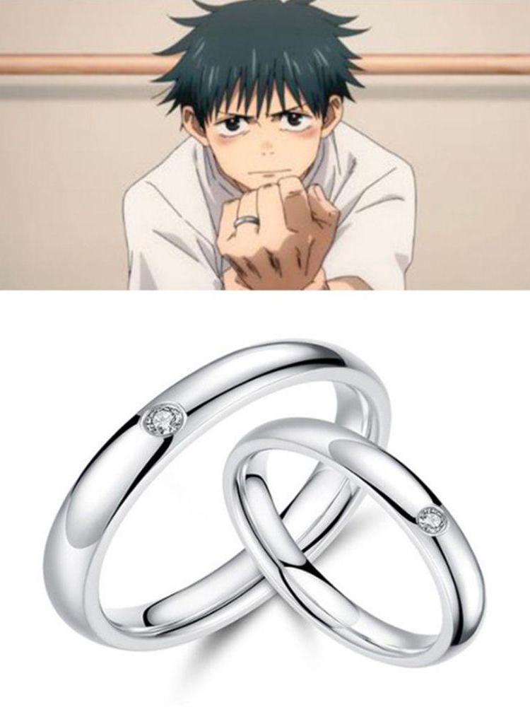 Anime Uzumaki Naruto Ring S925 Sterling Silver Couples Ring Naruto –  TWINKANIME