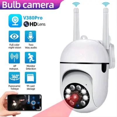 Samsung กล้องวงจรปิด 360 wifi กล้องรักษาความปลอดภัย v380 ซื้อ 1 แถม 1 กล้องวงจรปิดไร้สาย กล้องวงจรปิดดูผ่านมือถือ Outdoor HD Xiaomi กล้องวงจรปิด IP CCTV Camera