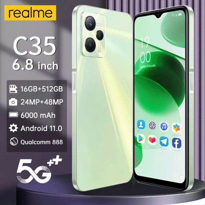 realme 6.8 inch phone