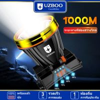 UZBOO ไฟฉายคาดหัว ไฟฉายคาดศีรษะ LED แสงปรับได้3ระดับ แบบชาร์จไฟในตัว ไฟฉายคาดหัว ไฟฉายกันน้ำ แสงสีขาว ไฟ ไฟฉาย ไฟฉายคาดศรีษะ หรี่ไฟได้ ไฟฉายคาดหัว ไฟฉายส่องกบ ไฟฉายส่องสว่างใช้งานในที่มืด