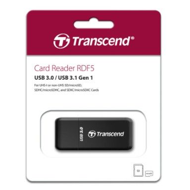 transcend-flash-sale-ราคาพิเศษ-มี3สี-card-reader-transcend-rdf5-รับประกัน-2-ปี