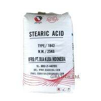 Stearic Acid สเตียริก แอซิด 1842 กรดไขมันทำสบู่ ครีม โลชั่น Cosmetic Grade ขนาดบรรจุ 25 kg.