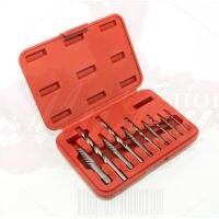 FORCE ชุดสกรูถอนสตัด 10 ชิ้น 10pc Combination extractor and drill set  Model 910U1