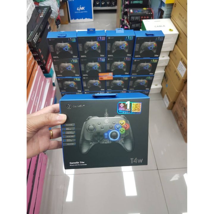 gamesir-จัดด่วน-flash-sale-ราคาพิเศษ-ของแท้ประกันศูนย์ไทย-gaming-controller-t4w-wired-black
