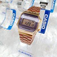 นาฬิกา CASIO ของแท้ รับประกันศูนย์ รุ่น A168WECM-5 นาฬิกาดิจิตอล รุ่นใหม่ ใส่ได้ทั้งชายและหญิง สายปรับเลื่อนได้ ราคาเต็ม 4,500