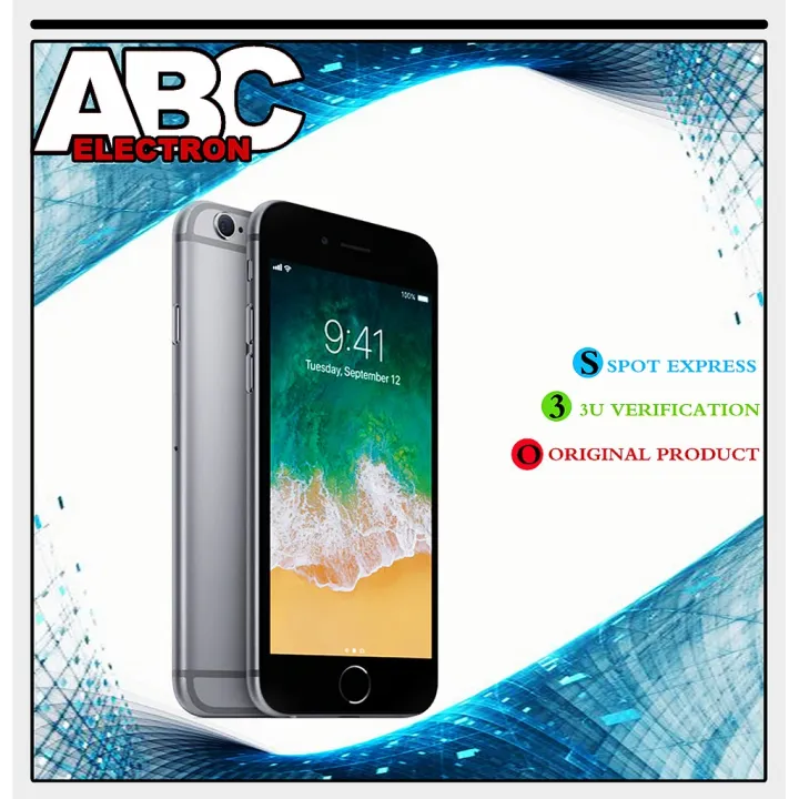 iPHONE 6S PLUS 128 GB GSM FU 4G LTE SILENT MOBILE ORIGINAL NEW BARU
