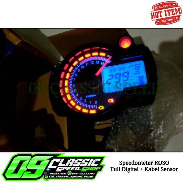 Speedometer Spedo Spedometer Koso RX2N DIGITAL Lazada Indonesia