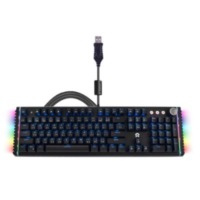 OKER New Mechanical Keyboard Full RGB K420