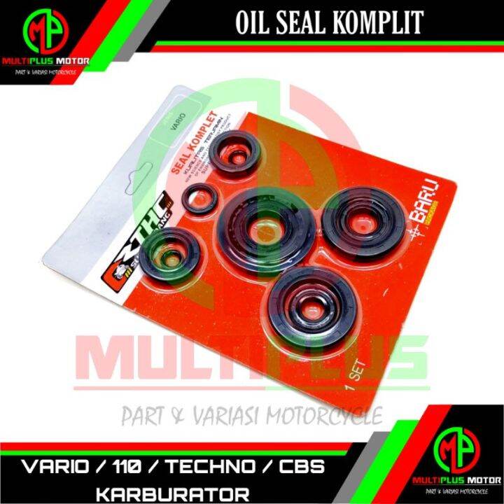 Oil Seal Sil Oli Komplet Komplit Set Kit Vario Vario Vario Techno