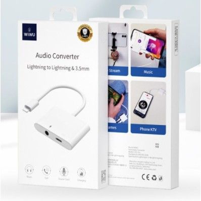 wiwu-wiwu-lt01-pro-lightning-to-lightning-3-5-audio-adapter-ราคาพิเศษ