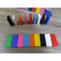 โดมิโน่ไม้แบบสี 100 ชิ้น (Colour wooden Dominoes)