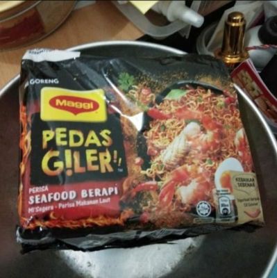 Maggi Pedas Giler Ayam Bakar/ Tom Yummz/ Seafood Berapi (76g x 5pkts) มาม่าแมกกี้เผ็ดซ์