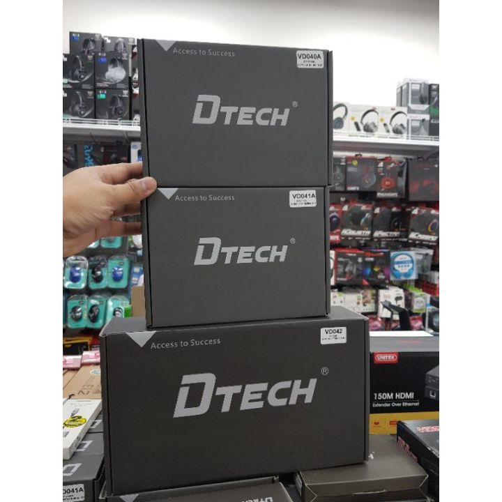 dtech-hdmi-splitter-1x2-4-dt-7142-dt-7144-dt-7148-ออกใบกำกับภาษีได้