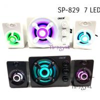 OKER ลำโพง Bluetooth Speaker SP-829 มีไฟ LED 7 สี