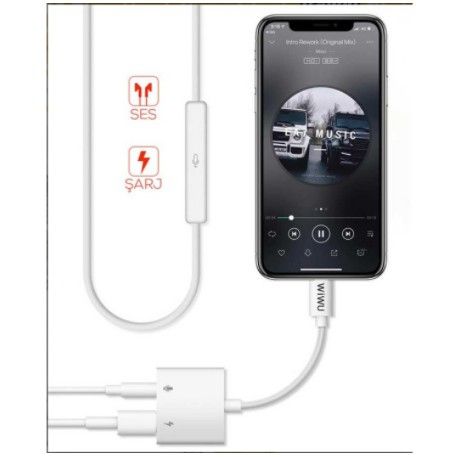wiwu-wiwu-lt01-pro-lightning-to-lightning-3-5-audio-adapter-ราคาพิเศษ