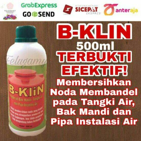 BKLIN KLIN CAIRAN PEMBERSIH TOREN PRALON TANGKI TANDON READY STOCK ...