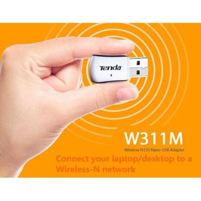 USB WiF Tenda W311M 150 Mbps Mini USB Adapter ตัวรับสัญญาณ WiFi, USB WiFi