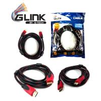 สาย HDMI Glink (M/M) V1.4 สายถักอย่างดี รุ่น Glink-09 ดำแดง