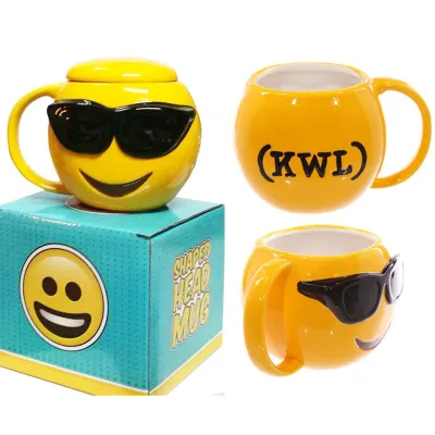 แก้วน้ำ Emotive Mug - - Sunglasses (KWL) **ใส่แว่นดำ**