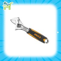 INGCO ประแจเลื่อน ด้ามหุ้มยาง 6 นิ้ว / 8 นิ้ว / 10 นิ้ว / 12 นิ้ว รุ่นงานหนัก ( Adjustable Wrench)