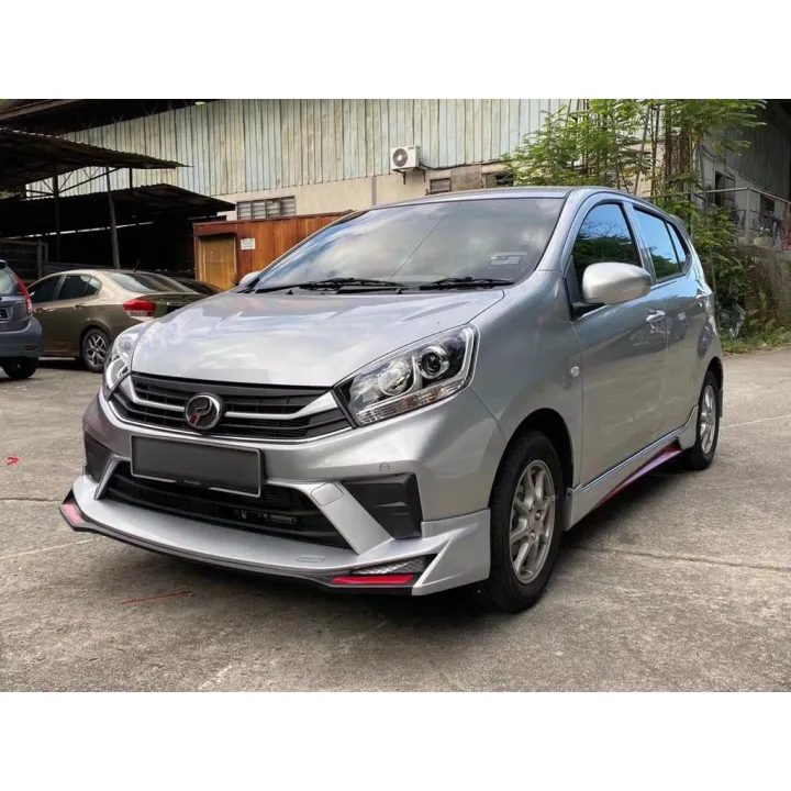 Perodua Axia Drive 68 Bodykit Door Visor Full Set Paint Lazada