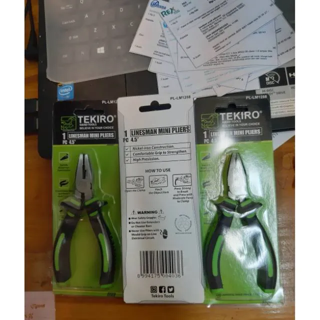 Tang TEKIRO / tang kombinasi ukuran 4,5