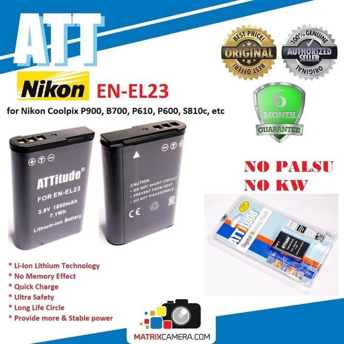 Caricabatteria per Nikon EN-EL23 Coolpix B700 P600 P610
