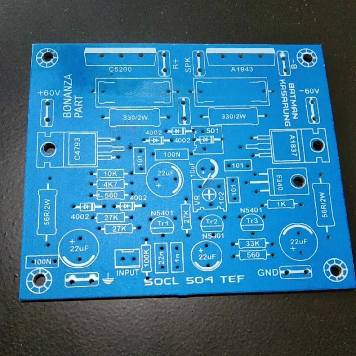 Pcb socl 504 amplifier board pcb SOCL 504 | Lazada Indonesia