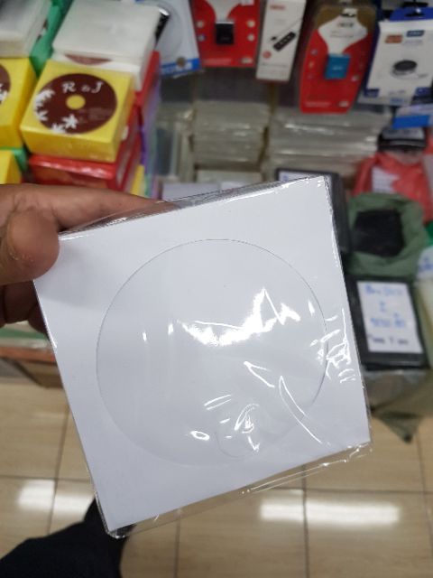 ซองกระดาษขาว-ใส่-cd-dvd-แพ็ค-100-ซอง