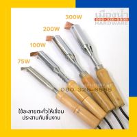 หัวแร้งไฟฟ้ารุ่นหัวทองแดง ปากงอ 220V