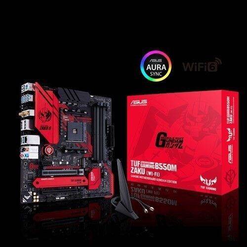 MOTHERBOARD ASUS TUF GAMING B550M (WI-FI) ZAKU II EDITION AMD AM4