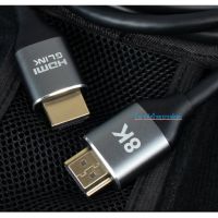 Glink New 8K (มาใหม่ราคาพิเศษคะ) สายHDMI 2เมตร HDMI to HDMI 2.1 High Speed gold plated Cable 8K HDR