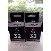 Original Lexmark No.32ดำ 33สี 18C0032/18C0033 น้ำหมึกของแท้