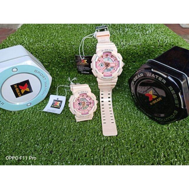 นาฬิกา XGEAR ของแท้ รุ่นหน้า Y นาฬิกา ผู้หญิงทรงสปอต สองระบบ กันน้ำ