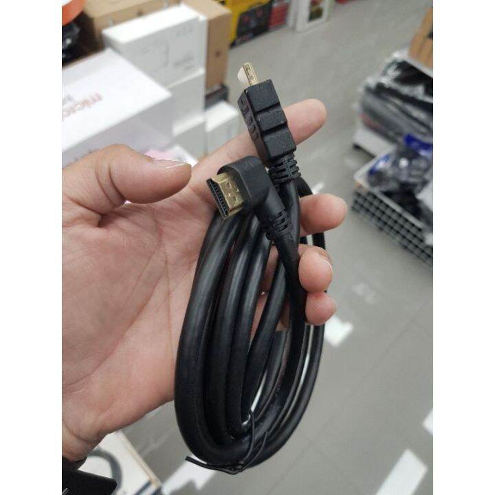 macnus-high-speed-hdmi-cable-4k50-60hz-3-เมตร-หัวงอ