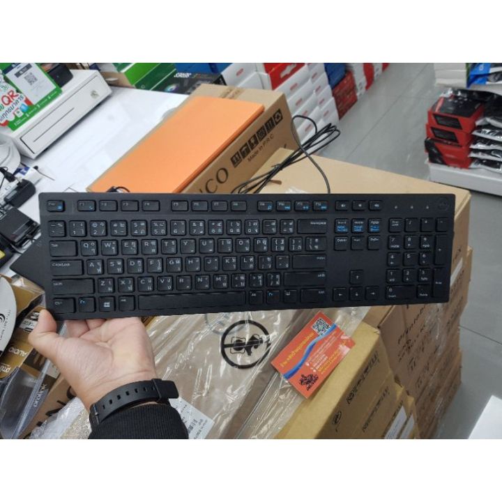 dell-ราคาพิเศษ-ของแท้-1000-keyboardสำหรับใช้งานออฟฟิศ-kb216-thai-eng-ออกใบกำกับภาษีได้