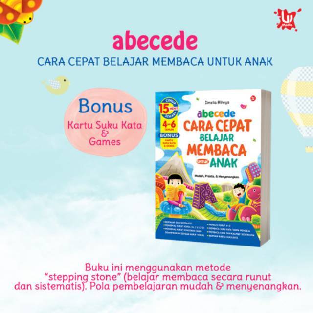 Abecede Cara Cepat Belajar Membaca Untuk Anak | Lazada Indonesia