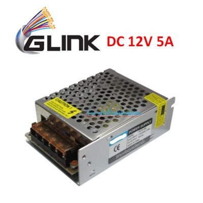 Glink GIPS-002 อแดปเตอร์ รังผึ้ง Switching Power Supply DC 12V 5Aสำหรับกล้องวงจรปิด