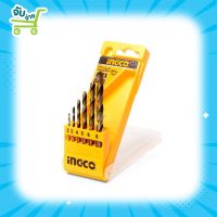 INGCO ชุดดอกสว่านเจาะเหล็ก 6 ตัวชุด ขนาด 2 - 8 มม. รุ่น AKD1055 ( Metal Drill Bits Set )