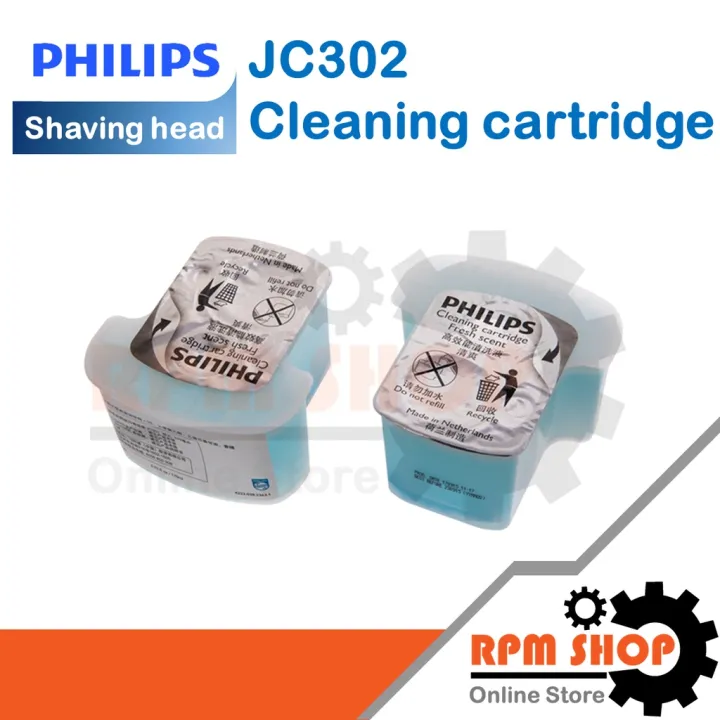JC302 Cleaning Cartridge น้ำยาตลับทำความสะอาดใบมีดโกน สำหรับเครื่องโกน