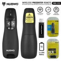 Nubwo NWL-010 Wireless Presenter Remote พรีเซนเทชั่น รีโมท 2.4Ghz 15M Laser Poiter