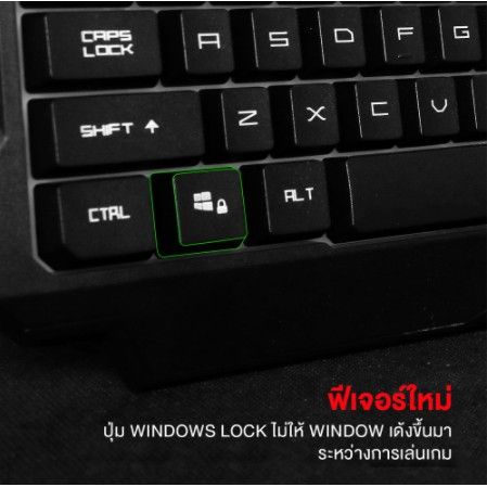 fantech-k511-gaming-keyboard-membrane-คีย์บอร์ดเกมมิ่ง-ปุ่มภาษาไทย-มีแสงไฟ-led-ใต้ปุ่ม