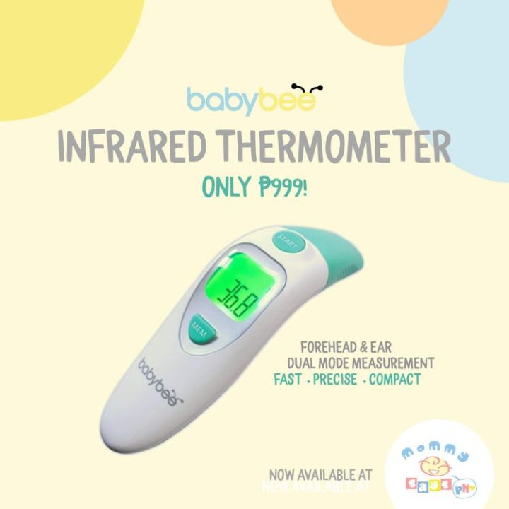 Babybee Infrared Thermometer Battery Operated Lazada PH