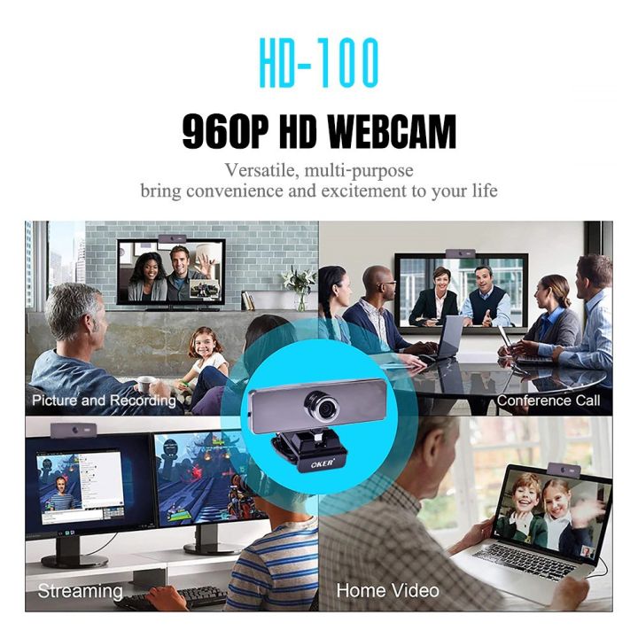 oker-new-กล้อง-webcam-oker-hd-960p-hd-100