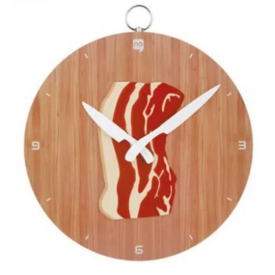 นาฬิกา แขวนผนัง - - wall clock beef **หมู 3 ชั้น**