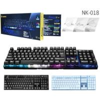 Nubwo คีย์บอร์ดเกมมิ่ง 9 โหมดไฟ Savage Gaming Keyboard NK-18 สินค้าของแท้รับประกัน 1 ปี