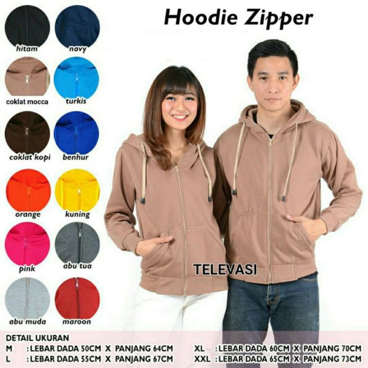 Hoodie 2024 polos lazada