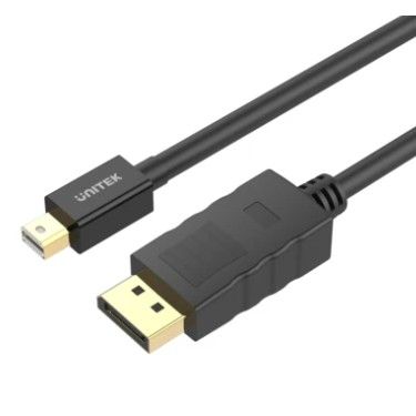 UNITEK Mini DisplayPort (M) to DisplayPort (M) Cable Model: Y-C611BK/Y-C612BK